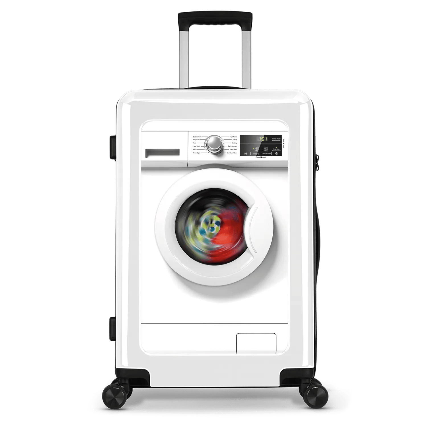 Stickercase  Washing Machine  Reiskoffer  65cm  Gebroken Wit