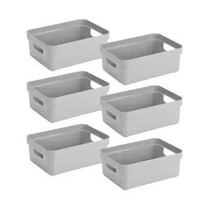 Sigma home - Opbergbox - 9L - 6-delig