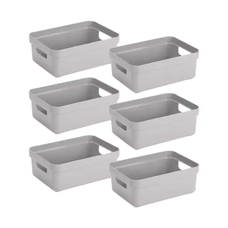 Sigma home - Opbergbox - 9L - 6-delig