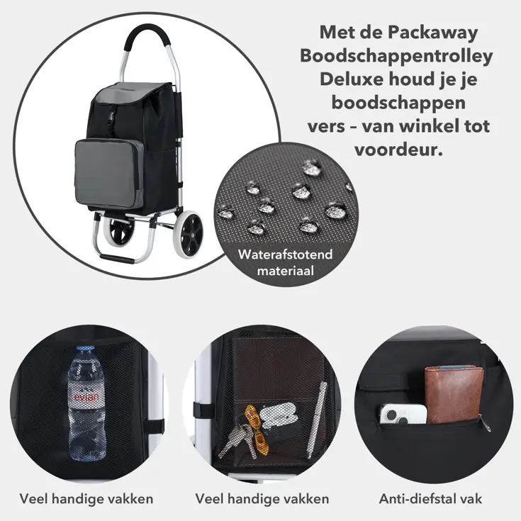 Boodschappentrolley 50L
