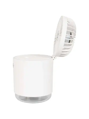 Ventilator met luchtbevochtiger