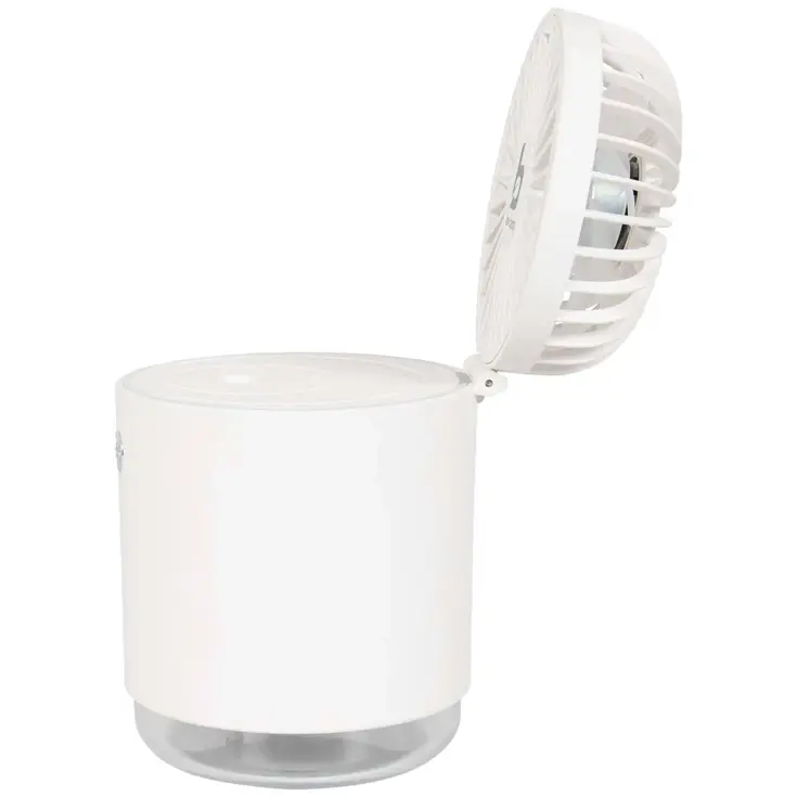 Ventilator met luchtbevochtiger