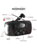 Noodradio 2.000mAh + Zaklamp