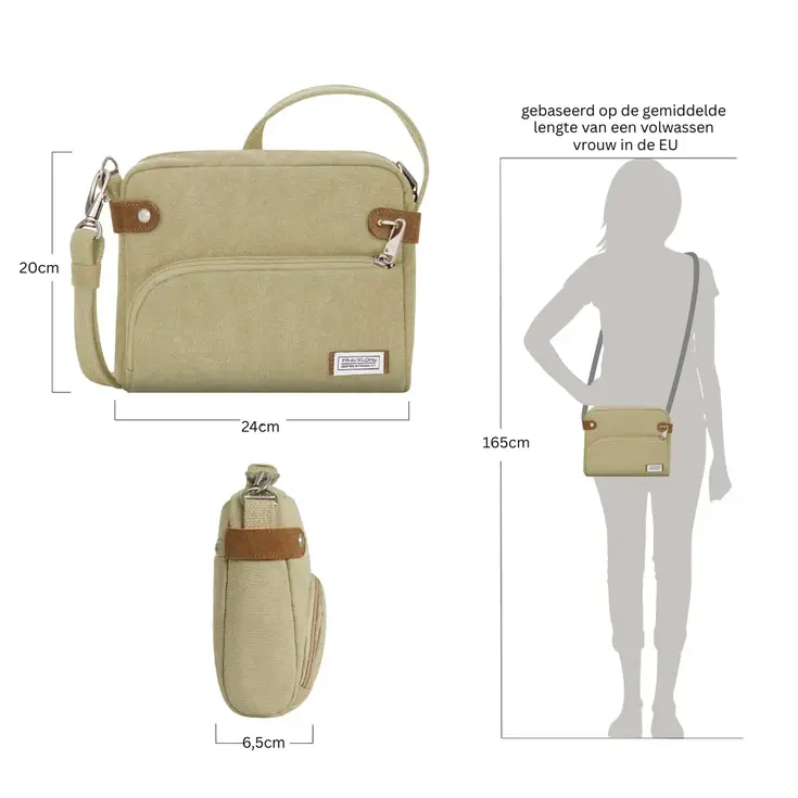 Anti-Diefstal Heritage Crossbody