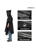 Shobaly Premium Regen poncho Regenjas Stretch