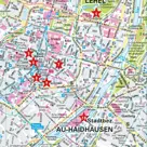 Stadsplattegrond City Map München 1:16.000