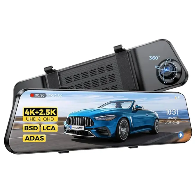 AZDome PG17 Max 4K 2CH Wifi GPS 64gb dashcam