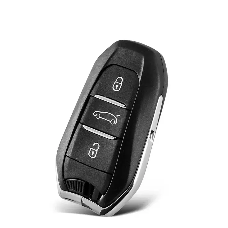 Smart key behuizing geschikt voor Peugeot/Citroen