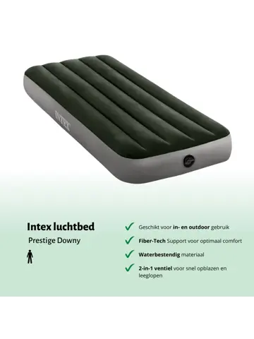 Luchtbed - Intex Prestige - 1P - 76x191 cm