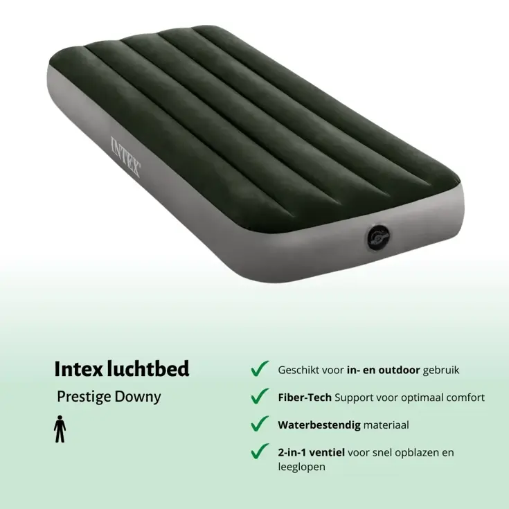 Luchtbed - Intex Prestige - 1P - 76x191 cm
