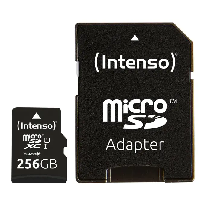 Intenso Micro SDXC kaart - Premium - 256GB