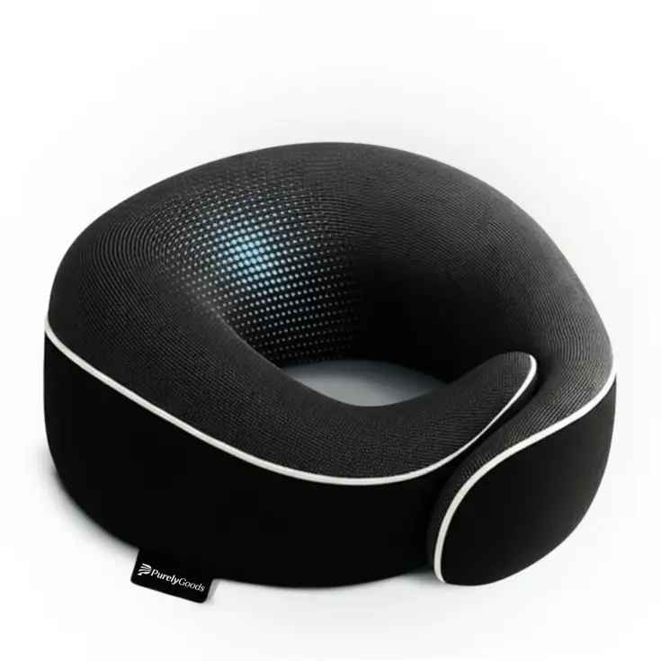 Nekkussen - Reiskussen Set - Zwart - PurelyGoods