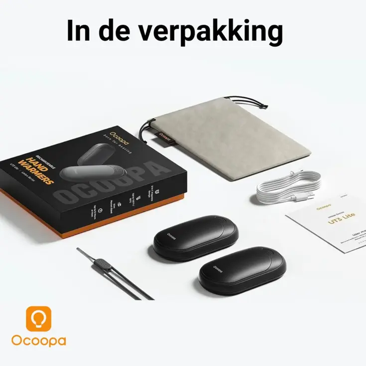 Herbruikbare Magnetische Handwarmers Oplaadbaar