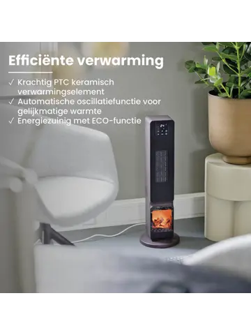 Keramische Kachel met Sfeerhaard