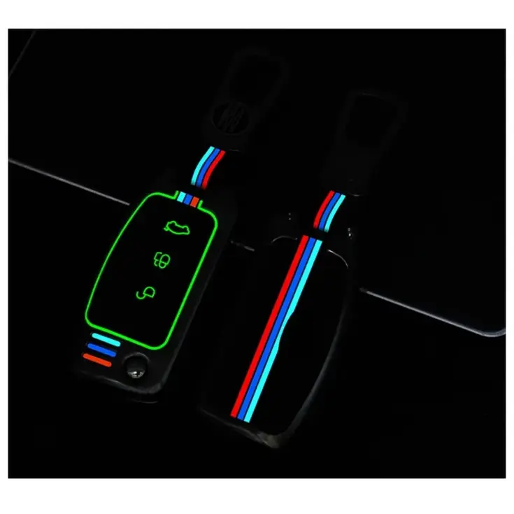 Metalen Sleutelhoesje voor Ford grijs G3