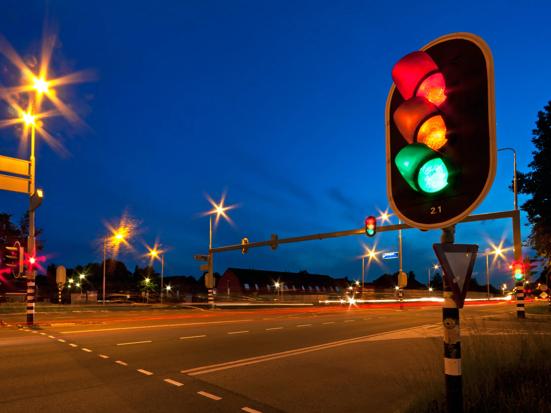 aanrijding in het verkeer