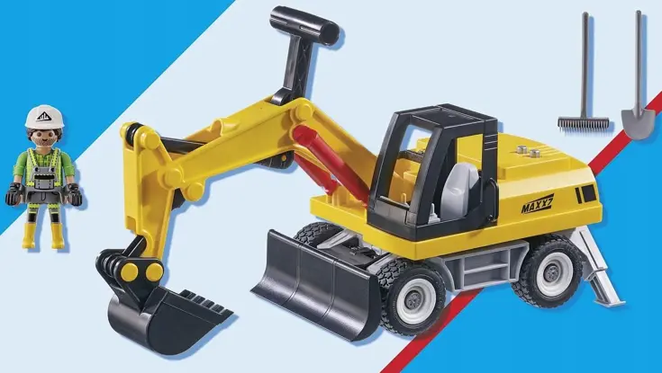 PLAYMOBIL® Graafmachine 71407