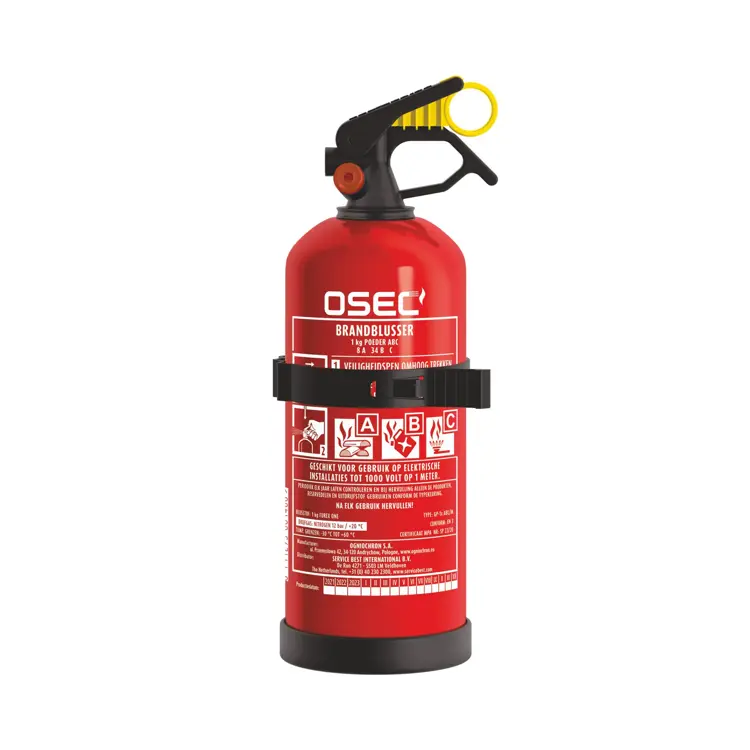 Brandblusser A/B/C 1KG - Osec