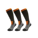 Poederbaas - Merinowol - 3 paar - Skisokken