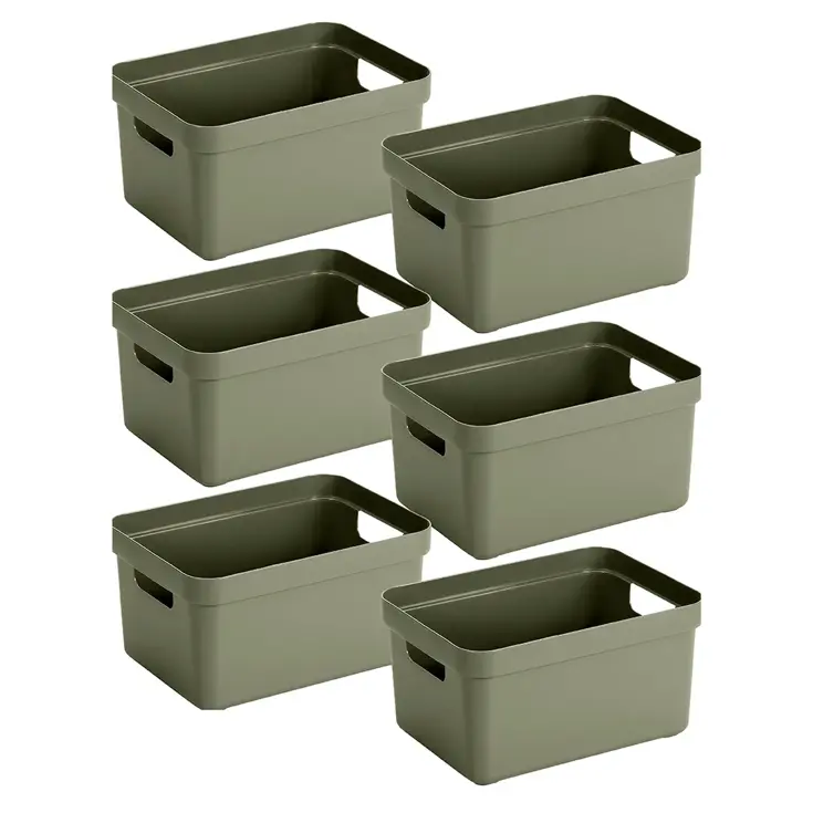 Sigma home - Opbergbox - 13L - 6-delig