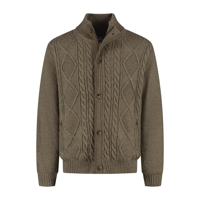MGO Acton Heren - Outdoorvest - Grof gebreid