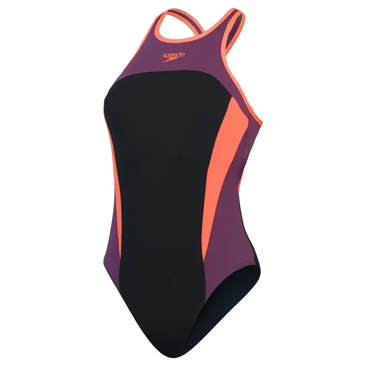 Speedo -  High Neck Back Badpak - Dames