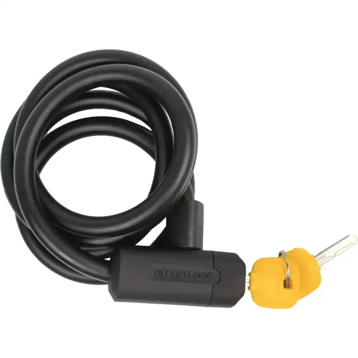 kabelslot 12mm 150cm zwart