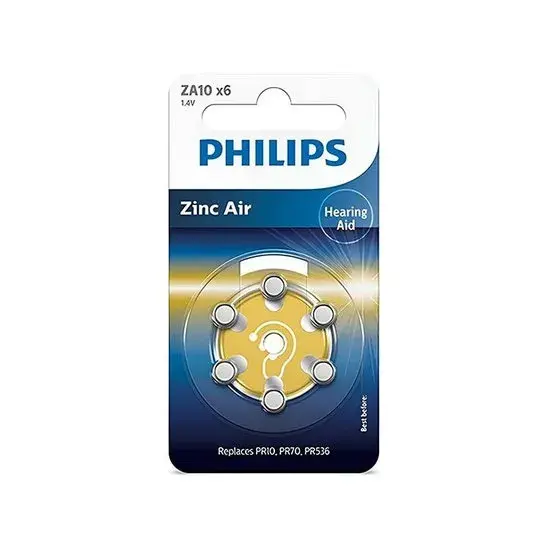 Zink Batterijen 6 Stuks 1.4V
