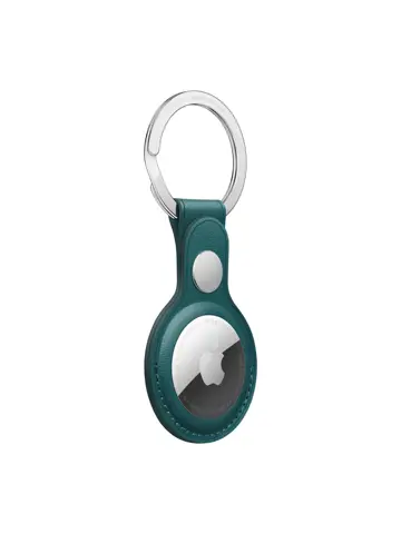 Leather Key Ring AirTag Sleutelhanger