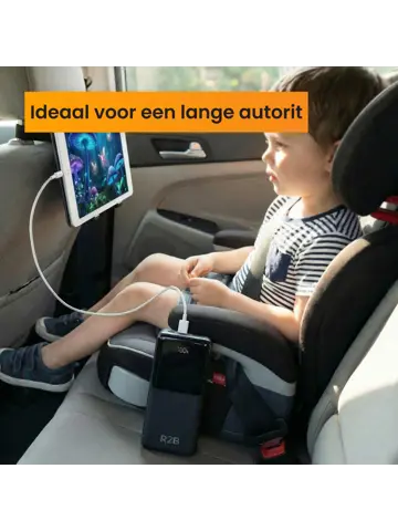 Powerbank 30000 mAh met Ingebouwde Kabels