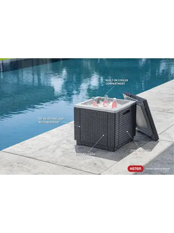 Allibert Ice Cube Koelbox - 42x42x41cm