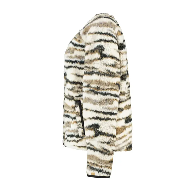 MGO Lana Dames - Vest - Teddy look- Wit