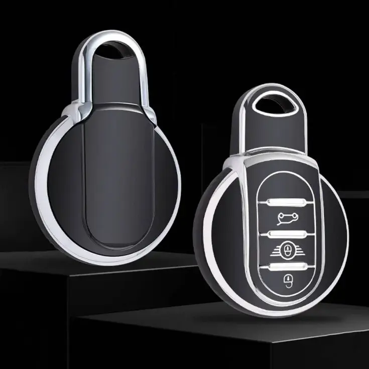 TPU Sleutelhoesje voor Mini zwart C3