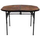 Bo-Camp Tafel Woodbine Ovaal 100x70 cm