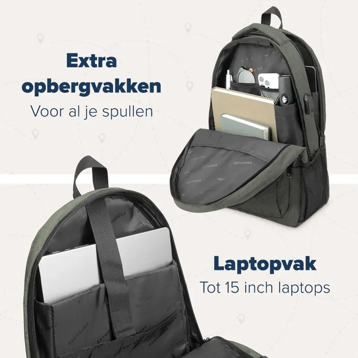 Rugtas – 28L – 15,6Inch