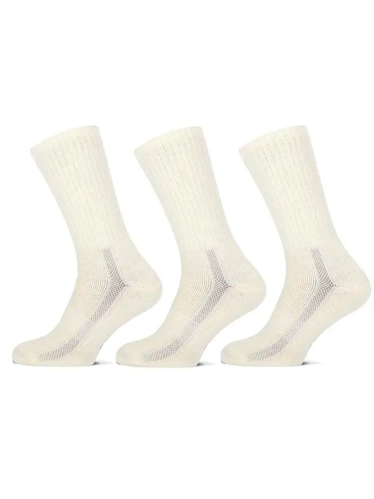 Comfort - 3 paar - Merinowollen Sokken