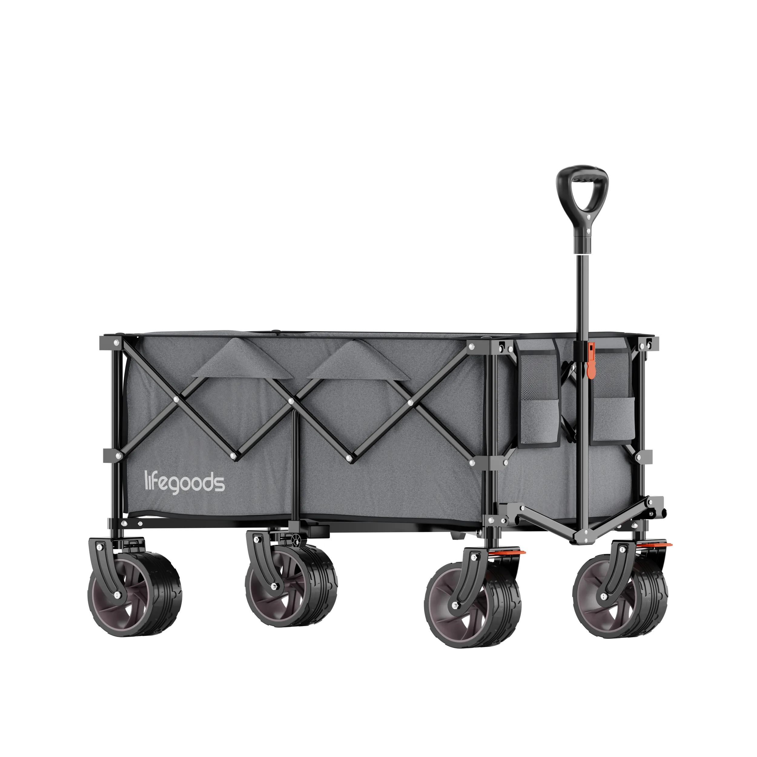 Lifegoods  Bolderkar  100KG  200L  Gray