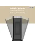 Luvego - Elektrische Kachel - Afstandsbediening