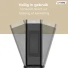 Luvego - Elektrische Kachel - Afstandsbediening