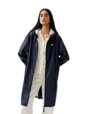 Andrea PU Raincoat - Jas - Unisex - Hunter