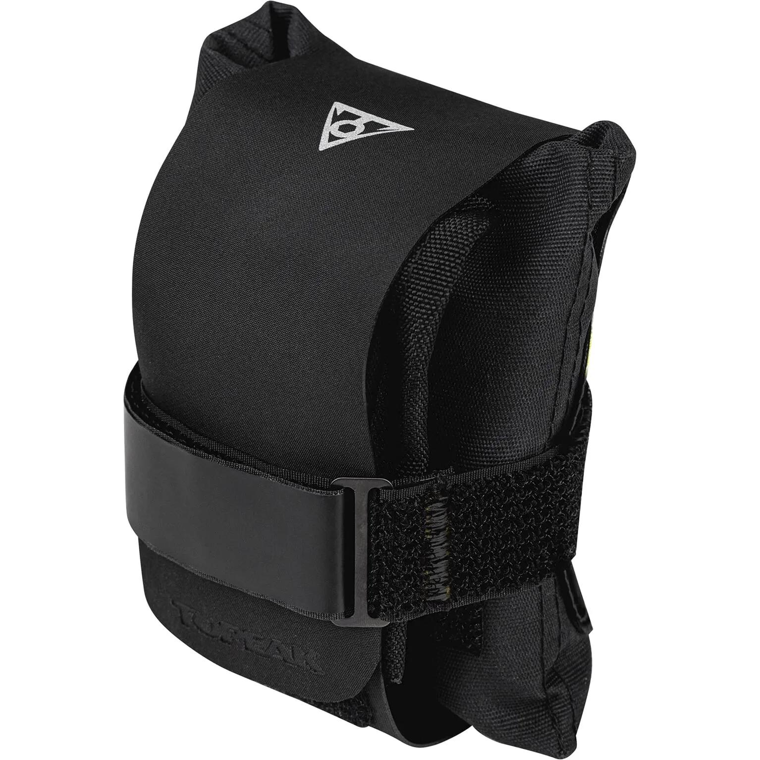 Topeak  zadeltas wrap Burrito Pack Slim  Zwart
