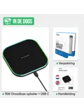 Draadloze Oplader - Zwart