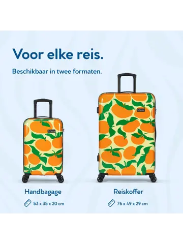 Reiskoffer met print - 76cm