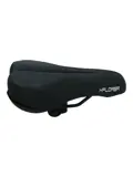 Zwart unisex ATB/MTB zadel met drukvermindering