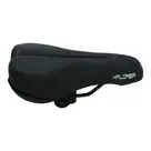 Zwart unisex ATB/MTB zadel met drukvermindering