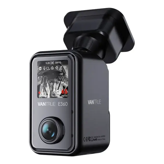 Vantrue E360 Plus Cloud 5K 3CH Wifi GPS dashcam