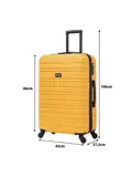 Reiskoffer M ABS 74L met TSA-slot en 360° wielen