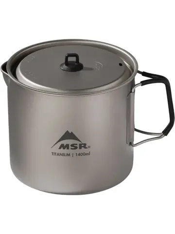 MSR – Titan Kettle 1400ml – Titanium Kookpot