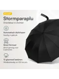 Stormparaplu met Hoes
