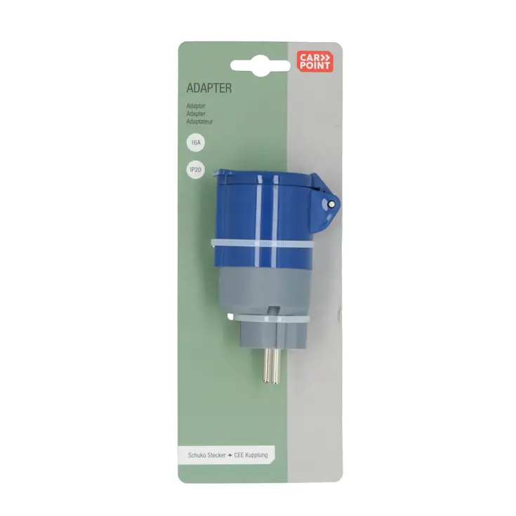 Adapter Schuko Stekker naar CEE Contrastekker